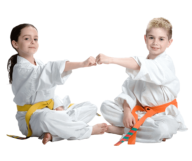 Martial Arts Lessons for Kids in Mission Viejo CA - Kids Greeting Happy Footer Banner