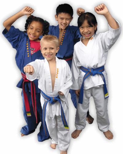 Martial Arts Summer Camp for Kids in Mission Viejo CA - Happy Group of Kids Banner Summer Camp Page